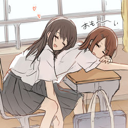This is a pixiv picture whose title is 女の子たちの日常いろいろ.