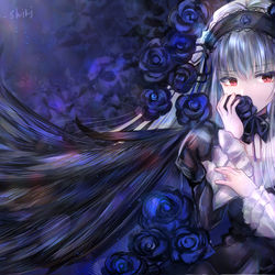 This is a pixiv picture whose title is 水銀燈.