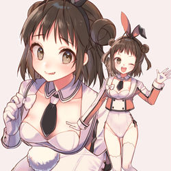 This is a pixiv picture whose title is バニ那珂ちゃん.