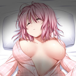 This is a pixiv picture whose title is 熟睡幽々子様.