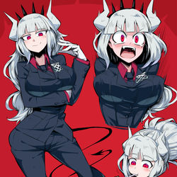 This is a pixiv picture whose title is ルシファーちゃん.