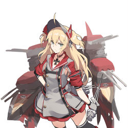 This is a pixiv picture whose title is アドミラル・ヒッパー.