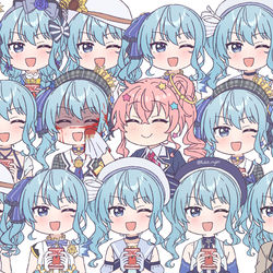 This is a pixiv picture whose title is Sui-chan wa…? Kyou mo kawaii ! !.