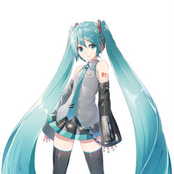 This is a pixiv picture whose title is #HatsuneMikuDraw.