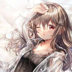 This is a pixiv picture whose title is 日差し.