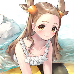 This is a pixiv picture whose title is ミカンちゃん(*'ω'*).