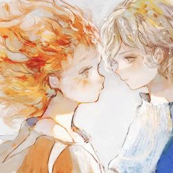 This is a pixiv picture whose title is また、あとでね.