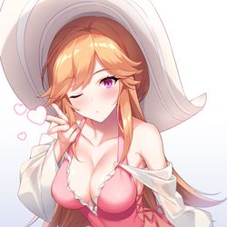 This is a pixiv picture whose title is 水着リシュリュー.