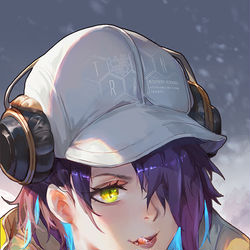 This is a pixiv picture whose title is 石棉.
