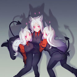 This is a pixiv picture whose title is ケルベロス.