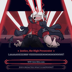 This is a pixiv picture whose title is rkgk Justice.
