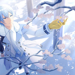 This is a pixiv picture whose title is ダイヤモンドダスト.