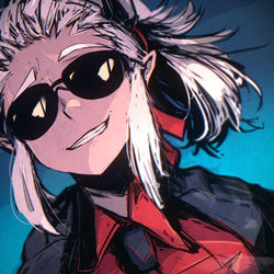 This is a pixiv picture whose title is ジャスティス.