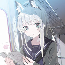 This is a pixiv picture whose title is もふもふ.