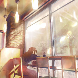 This is a pixiv picture whose title is rendezvous.