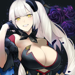 This is a pixiv picture whose title is 黒.