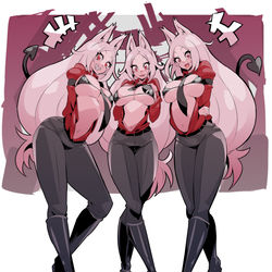 This is a pixiv picture whose title is ケルベロス.