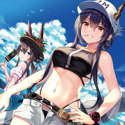 This is a pixiv picture whose title is 女性観光客c.