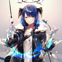 This is a pixiv picture whose title is もすてまちゃん.