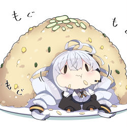 This is a pixiv picture whose title is チャーハンあかり。.