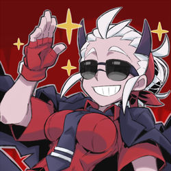 This is a pixiv picture whose title is 激ヤバ悪魔のジャスティス.