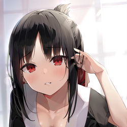 This is a pixiv picture whose title is かぐや様.