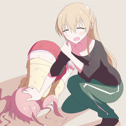 This is a pixiv picture whose title is あやちさ２.