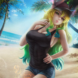 This is a pixiv picture whose title is ルコア / Lucoa.