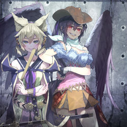 This is a pixiv picture whose title is 黒の為政者.