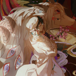 This is a pixiv picture whose title is 白.