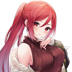 This is a pixiv picture whose title is 娘ちゃん.