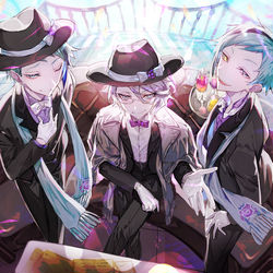 This is a pixiv picture whose title is 深海の商人.