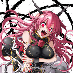 This is a pixiv picture whose title is 奸佞邪智の鬼.