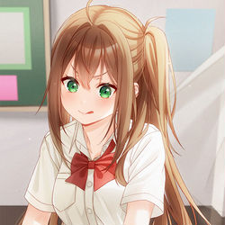 This is a pixiv picture whose title is バーカ😋.