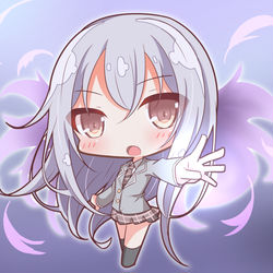 This is a pixiv picture whose title is 鵬翼のヴァイオレット.