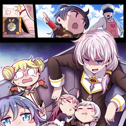 This is a pixiv picture whose title is 舰长的女武神养成日记~.