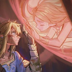This is a pixiv picture whose title is 100年的等待.