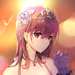 This is a pixiv picture whose title is スカサハ.