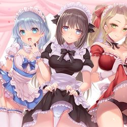 This is a pixiv picture whose title is メイドパラダイス.