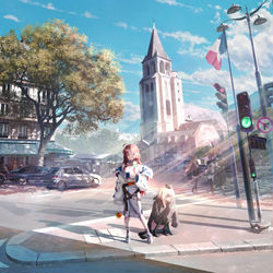 This is a pixiv picture whose title is アークナイツ.