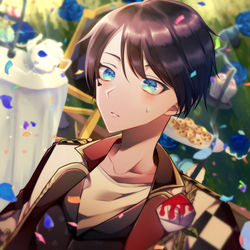 This is a pixiv picture whose title is デュース誕.