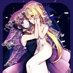 This is a pixiv picture whose title is ちとちよブライダル.
