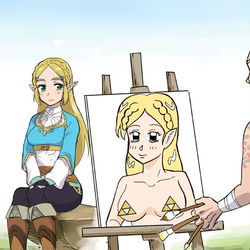 This is a pixiv picture whose title is 肖像画.