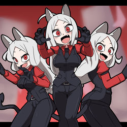 This is a pixiv picture whose title is Cerberus!!!.
