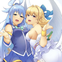 This is a pixiv picture whose title is 女神さまって本当にキレイだなぁ…….