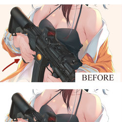 This is a pixiv picture whose title is [パスファインダー] ~ 修正版.