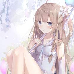 This is a pixiv picture whose title is Wisteria.