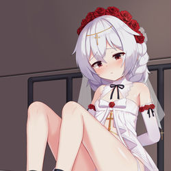 This is a pixiv picture whose title is wedding theresa.