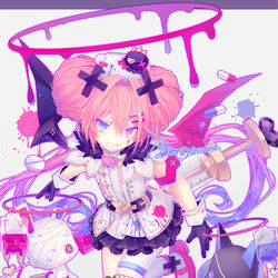 This is a pixiv picture whose title is 💉.