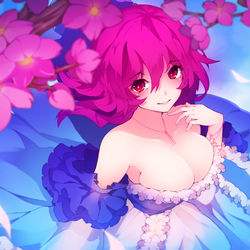 This is a pixiv picture whose title is 🌸ゆゆ🌸.